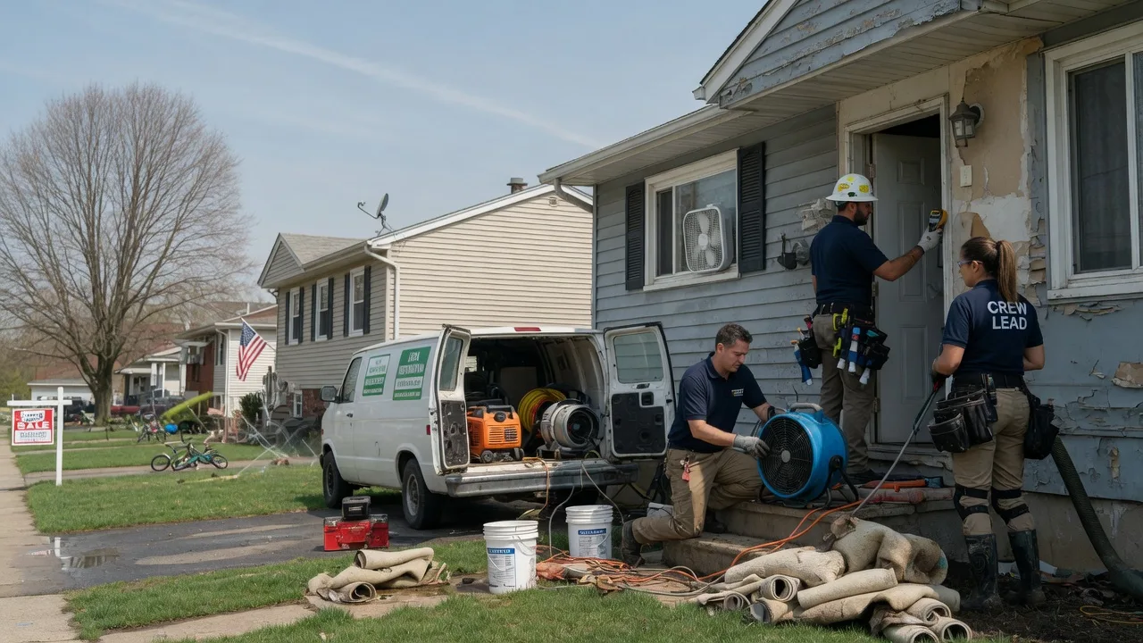 Flood Cleanup in Cambridge Springs, PA near me